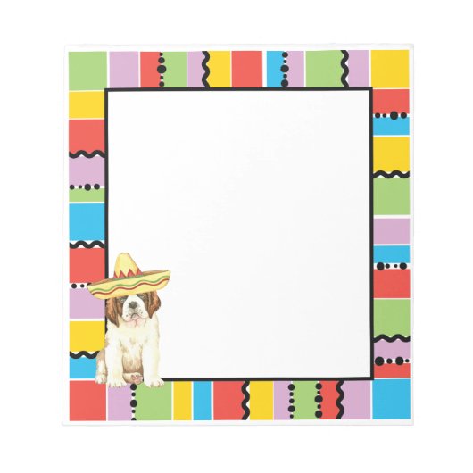 Fiesta St Bernard Notitieblok (Voorkant)