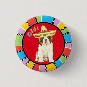 Fiesta St Bernard Ronde Button 3,2 Cm