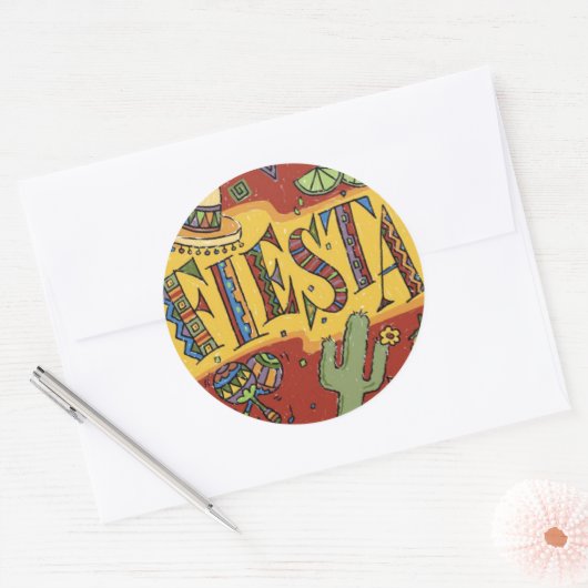 Fiesta Sticker (Envelop)