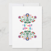 Fiesta Stock The Bar Mexico Verloving Invitation Kaart (Achterkant)