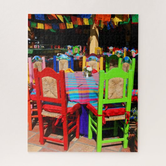 FIESTA STOELEN 16x20 INCH Legpuzzel (Verticaal)