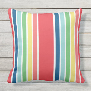 Fiesta Striped Double Sided Buitenkussen