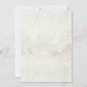 Fiesta Succulent Birthday Invitation Kaart (Achterkant)