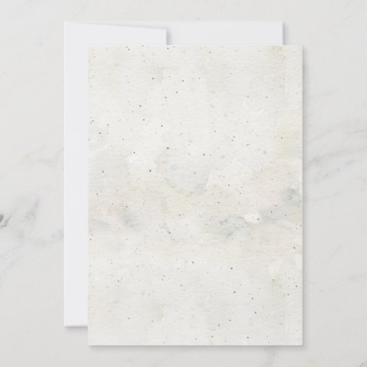 Fiesta Succulent Birthday Invitation Kaart (Achterkant)