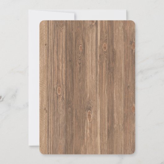 Fiesta Succulent Wreath Baby shower Uitnodiging (Achterkant)