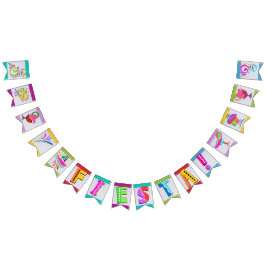 FIESTA Swallowtail Pennant Banner