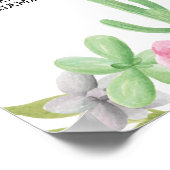 Fiesta Table Plan Wedding Poster 8 Zitscactus (Hoek)