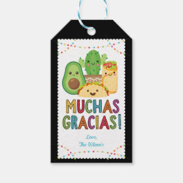 Fiesta Taco Baby shower Favor Bedankt Label Cadeaulabel