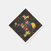 Fiesta Taco Bout a Baby Napkin - Baby shower Servet (Hoek)