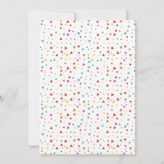 Fiesta Taco Bout A Baby shower Invitation Kaart (Achterkant)