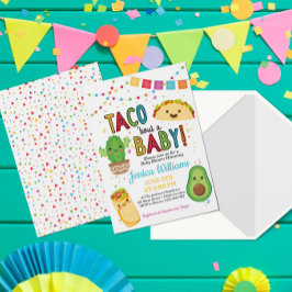 Fiesta Taco Bout A Baby shower Invitation Kaart