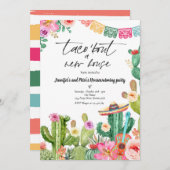 Fiesta Taco 'Bout a New House Housewarming Party Kaart (Voorkant / Achterkant)