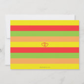 Fiesta Taco Bout Love Bridal Shower Uitnodiging (Achterkant)