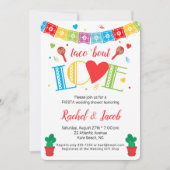 Fiesta Taco Bout Love Bridal Shower Uitnodiging (Voorkant)