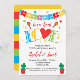 Fiesta Taco Bout Love Bridal Shower Uitnodiging