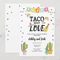 Fiesta Taco Bout Love Cactus Couples Shower