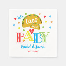 Fiesta Taco Bout Love Colorful Baby shower