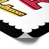 Fiesta Taco Favor Sign Poster (Hoek)