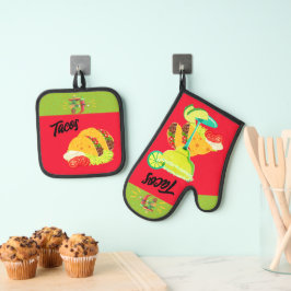 Fiesta Taco Fun Ovenwant & Pannenlap Set