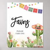 Fiesta Taco 'Over Baby shower gunsten Poster (Voorkant)