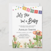 Fiesta Taco 'Over Baby shower Kaart (Voorkant)