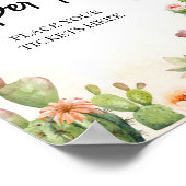 Fiesta Taco 'Over Baby shower Luier Raffle Poster (Hoek)