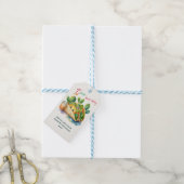 Fiesta Taco 'over Baby shower Schattige Leuk Moder Cadeaulabel (Met Touw)