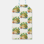 Fiesta Taco 'over Baby shower Schattige Leuk Moder Cadeaulabel (Achterkant)