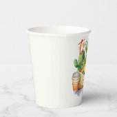 Fiesta Taco 'over Baby shower Schattige Leuk Moder Papieren Bekers (Rechts)