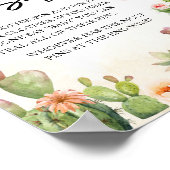 Fiesta Taco 'Over Baby shower zeg geen Baby Poster (Hoek)