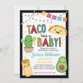 Fiesta Taco Over een Baby Shower Uitnodiging (Voorkant)