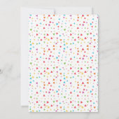 Fiesta Taco Over een Baby Shower Uitnodiging (Achterkant)