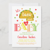 Fiesta Taco Over een Baby Shower Uitnodiging (Voorkant)