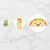 Fiesta Taco Over" Een Baby tafel Confetti (Voorkanten)