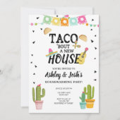 Fiesta Taco over een nieuw housewarming feestje Kaart (Voorkant)
