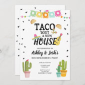 Fiesta Taco over een nieuw housewarming feestje Kaart (Voorkant / Achterkant)