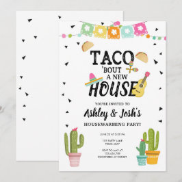 Fiesta Taco over een nieuw housewarming feestje Kaart