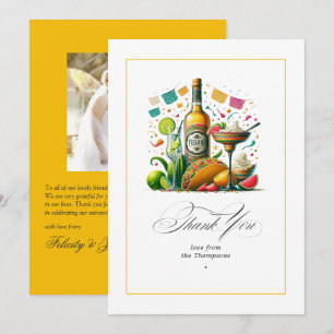 Fiesta Tacos en Tequila Bedankkaart