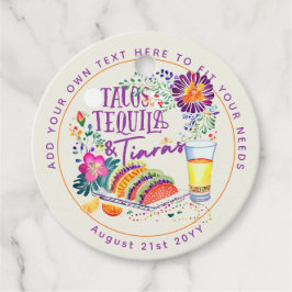 FIESTA Tacos Tequila en Tiara's Bedankjes Labels