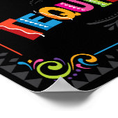 Fiesta TEQUILA! Afdrukken partijteken Poster (Hoek)