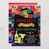 Fiesta tequila uitnodiging (Voorkant / Achterkant)