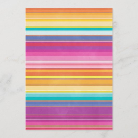 Fiesta thema emoji kinderkamer rijm baby shower sp programmakaart (Achterkant)