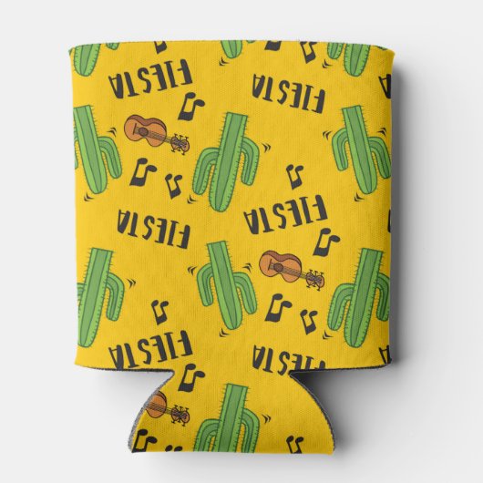 Fiesta themed Wedding Blikjeskoeler (Achterkant)