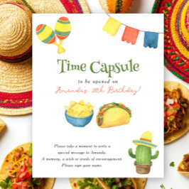 Fiesta Tijdscapsule 1e verjaardag Poster