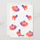 Fiesta Time Cinco De Mayo Kaart (Achterkant)