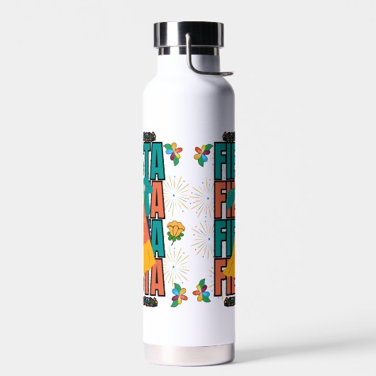 Fiesta Time Cino De Mayo Waterbottle Waterfles (Links)