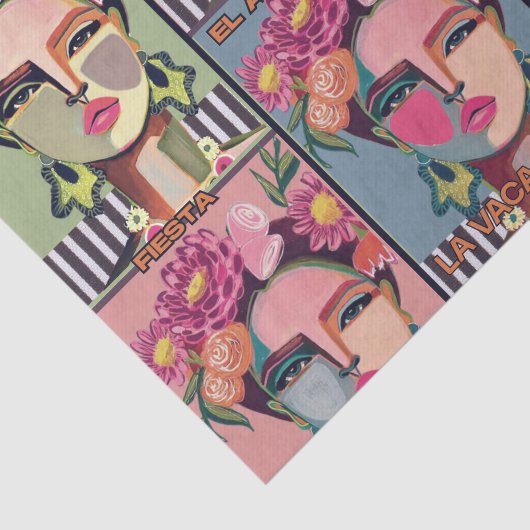 Fiesta Tissue Paper Tissuepapier (Detail)