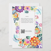 FIESTA TROUWEN - Folkart Bloemen Modern (Achterkant)