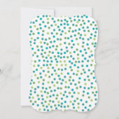 Fiesta Twin Baby shower Invitation Holy Guacamole Kaart (Achterkant)