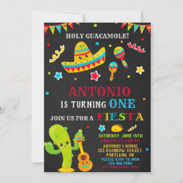 Fiesta uitnodiging Fiesta verjaardagsuitnodiging j